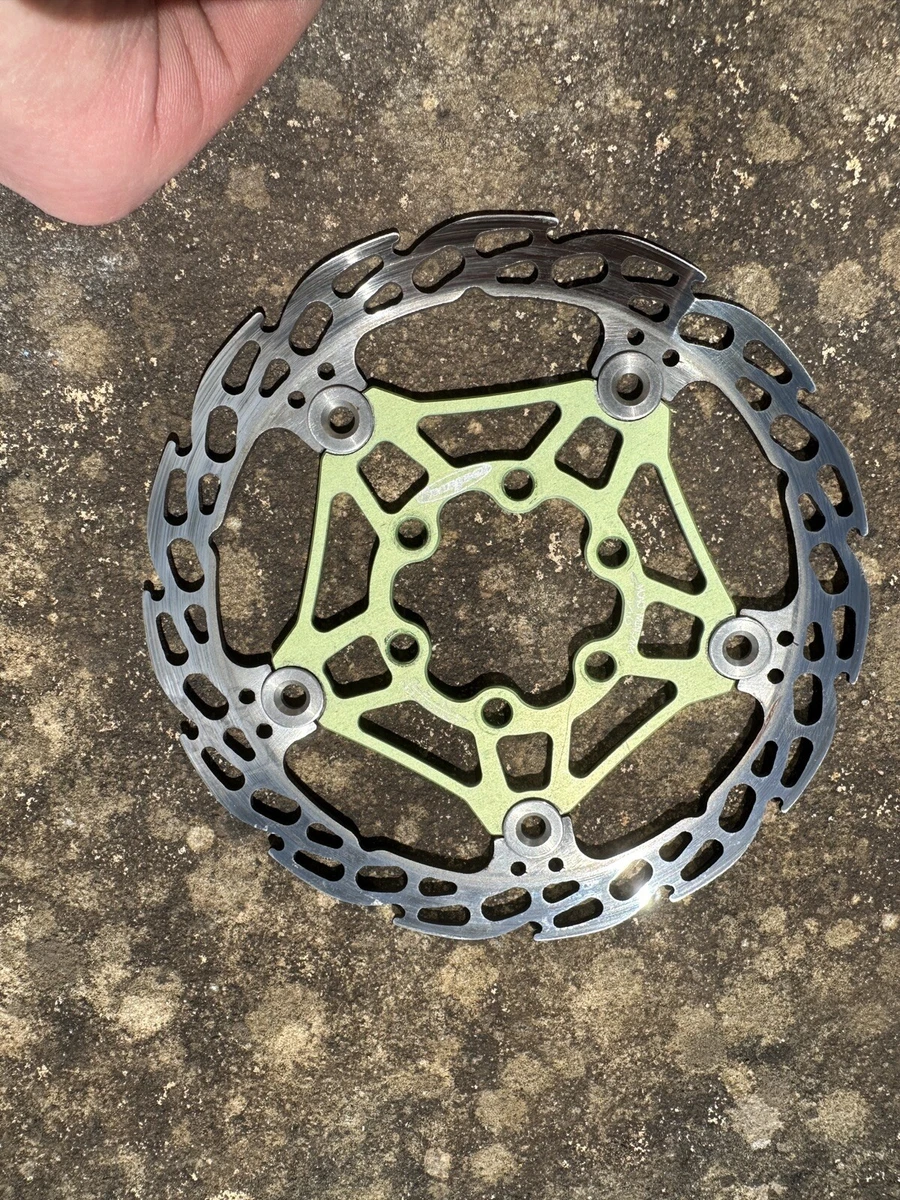 Hope Brake Disc Rotor 140mm Team Green Floating Saw Mountain Bike