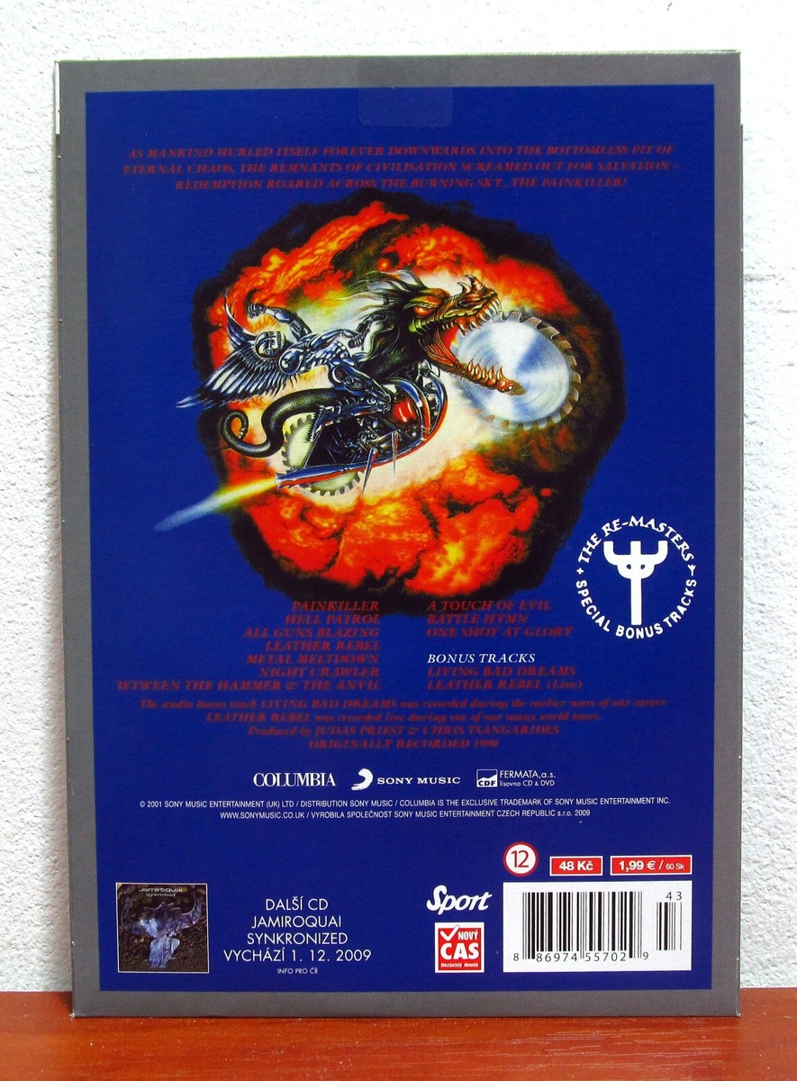 Judas Priest – Painkiller - CD A5 Cardboard Sleeve | eBay