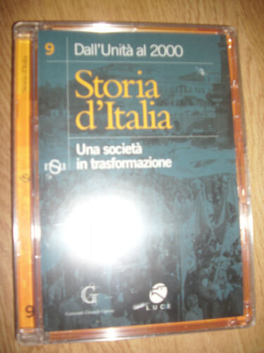 DVD - STORIA D'ITALIA - UNA SOCIETÀ IN TRASFORMAZIONE N.9 (OK) - Afbeelding 1 van 1