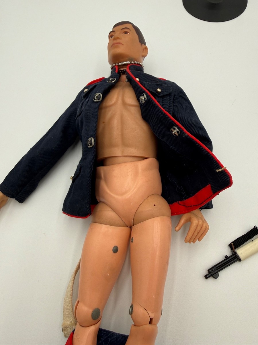 Vintage 1964 Hasbro G.I. Joe Marine Figure Dress Parade Uniform 12