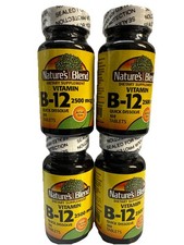 natures blend b-12 2500mcg quick dissolve tablets 400 count exp 2027