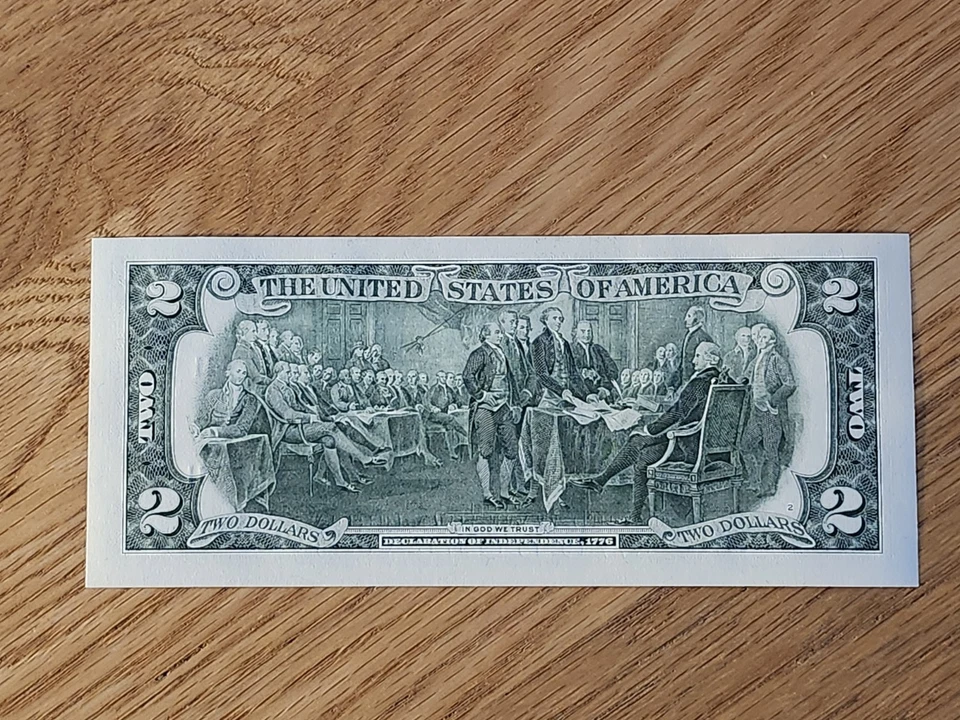 2009 $2 "STAR NOTE" DALLAS DISTRICT UNC/GEM K00205255* 512K RUN 3 OF 3 CONS SER - Image 2 of 4