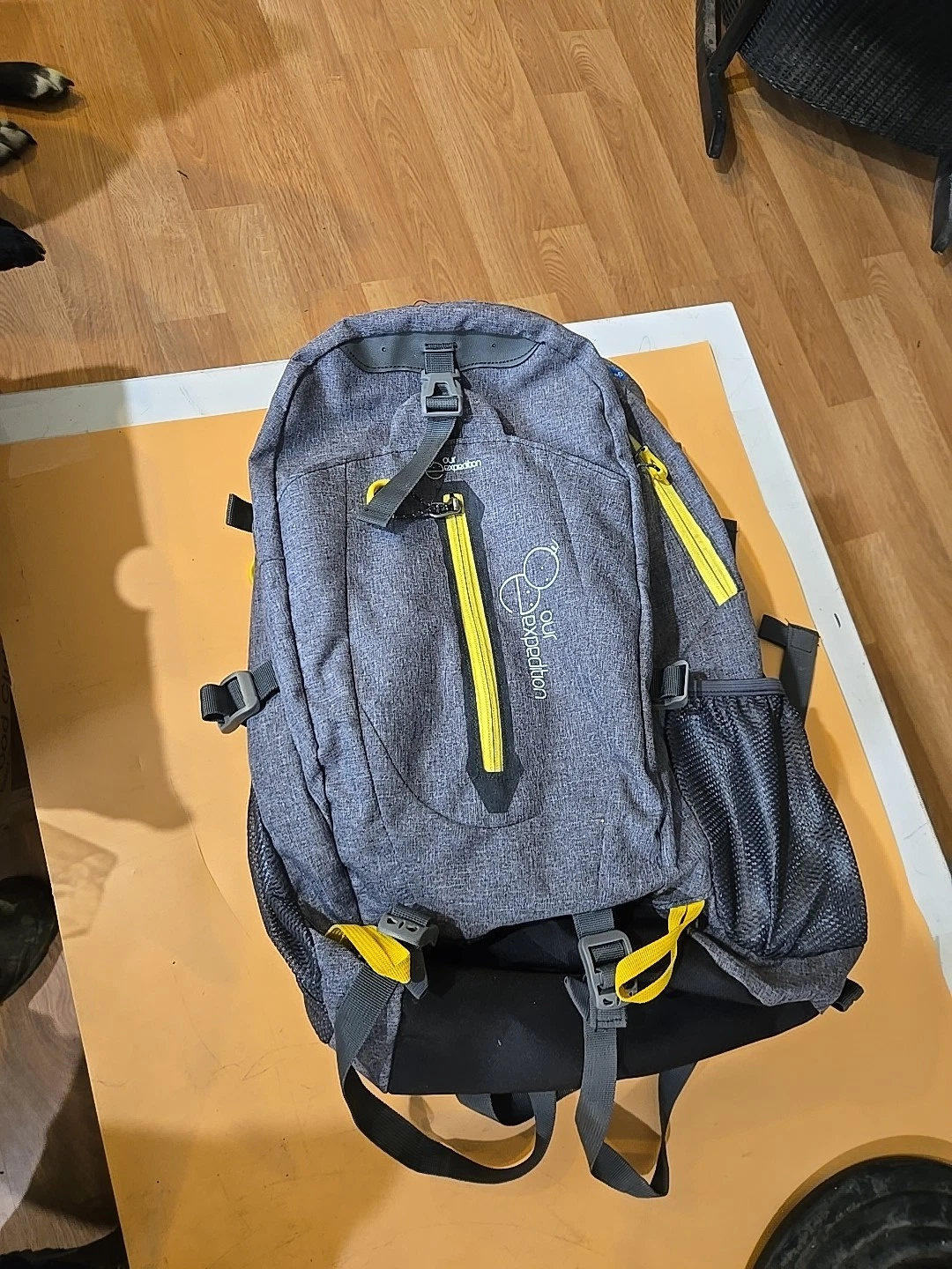 Our Expedition Shoulder Hiking Carrier For Child/with Backpack - Gray (A)