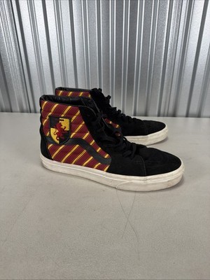 Vans x Harry Potter Gryffindor Sk8-Hi Shoes Hogwarts High Tops Men s Size 11