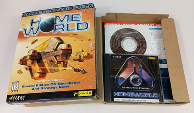 Home World PC Big Box CD Game, Complete - GOTY Edition 2000 for