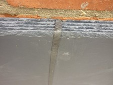  Fibre Cement roof slates 600x600mm. Blue/grey. Smooth finish. Pack of 5.