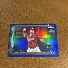 2025 Topps Pro Debut - Chrome Cody Freeman #PDC-97 Blue Refractor /150 (RC)