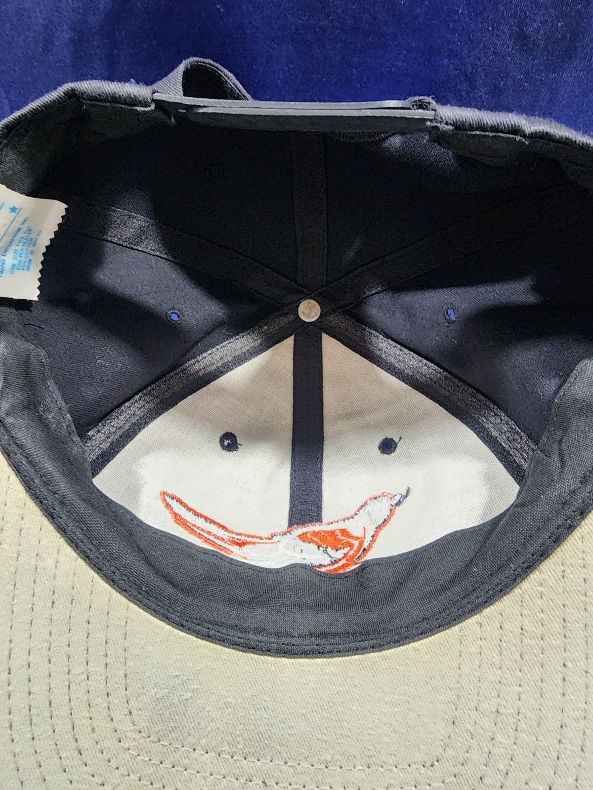 Vintage Baltimore Orioles Twins Enterprise Hat Black Adjustable Snapback Cap