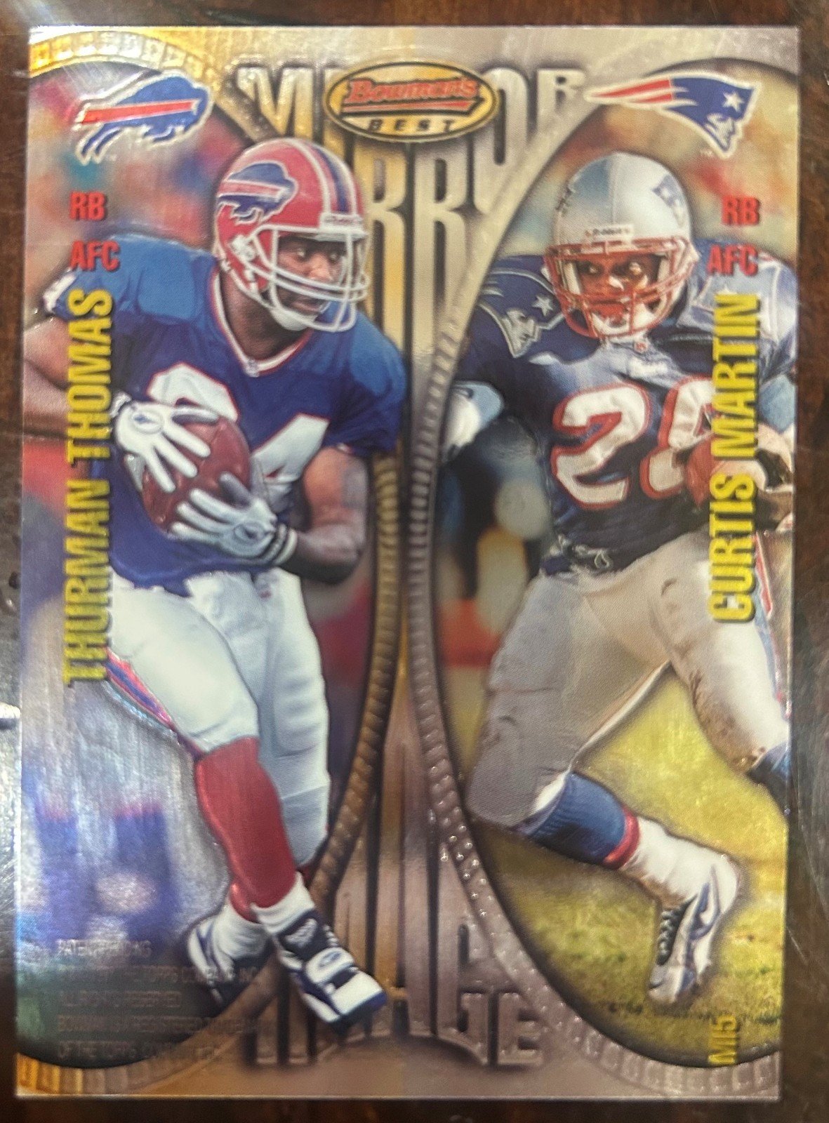 Barry Sanders, Curtis Martin, Thurman Thomas, Errict Rhett Bowman #MI5