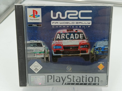 PS1 - WRC Arcade - (OVP, mit Anleitung) mit Flyer