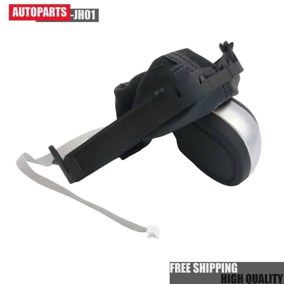 Perilla de cambio de marchas moldura de bota cuero negro para 2008 09 10 11 2012 Land Rover LR2 Foto 3 de 4