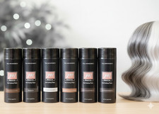 MakeitFull Hair Building Fibers Black Dark Brown Med LT Gray White BEST IN CLASS