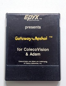 Epyx Gateway to Apshai 1984 and Pitstop 1983 Games ColecoVision / Coleco Adam