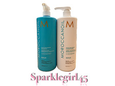 Moroccanoil Moisture Repair Shampoo and Conditioner Set-33.8oz each. NEW FRESH 