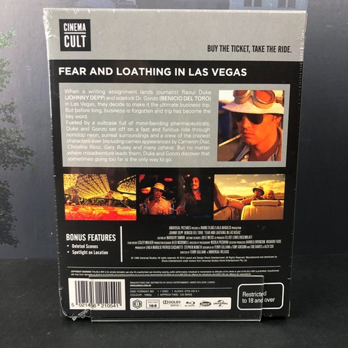 FEAR AND LOATHING IN LAS VEGAS (CINEMA CULT) BLU-RAY wSLIPCOVER - Picture 3 of 22