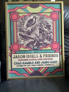 Jason Isbell & Friends 2019 Shoals Theatre Poster