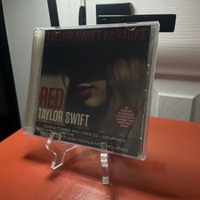 Taylor Swift "Red" Karaoke CD DVD No Vocals - Authentic - Great Condition