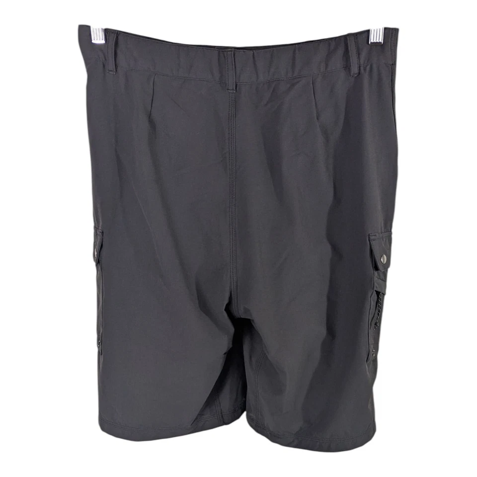 Pantalones Cortos de Ciclismo Novara Cargo Para Hombres Medianos Negros MTB Acolchados Nylon Carcasa Foto 2 de 4
