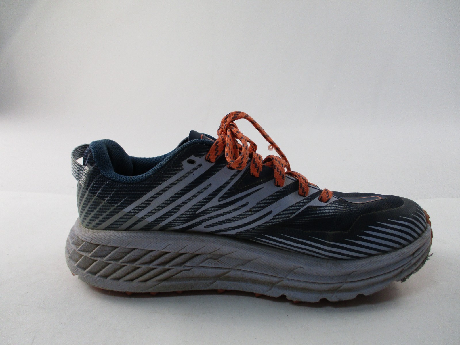 Hoka One One Speedgoat 4 Running Shoes Womens 5.5 D Sneakers Blue Lace Up thumbnail 5