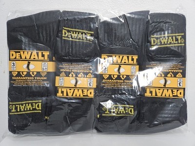6 Paar Dewalt Arbeitssocken 6-11 vielseitige und robuste Option für Damen und Herren