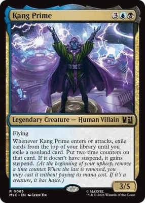 ~ Kang Prime ~ NM ~ Commander: Marvel Super Heroes ~ MTG ~