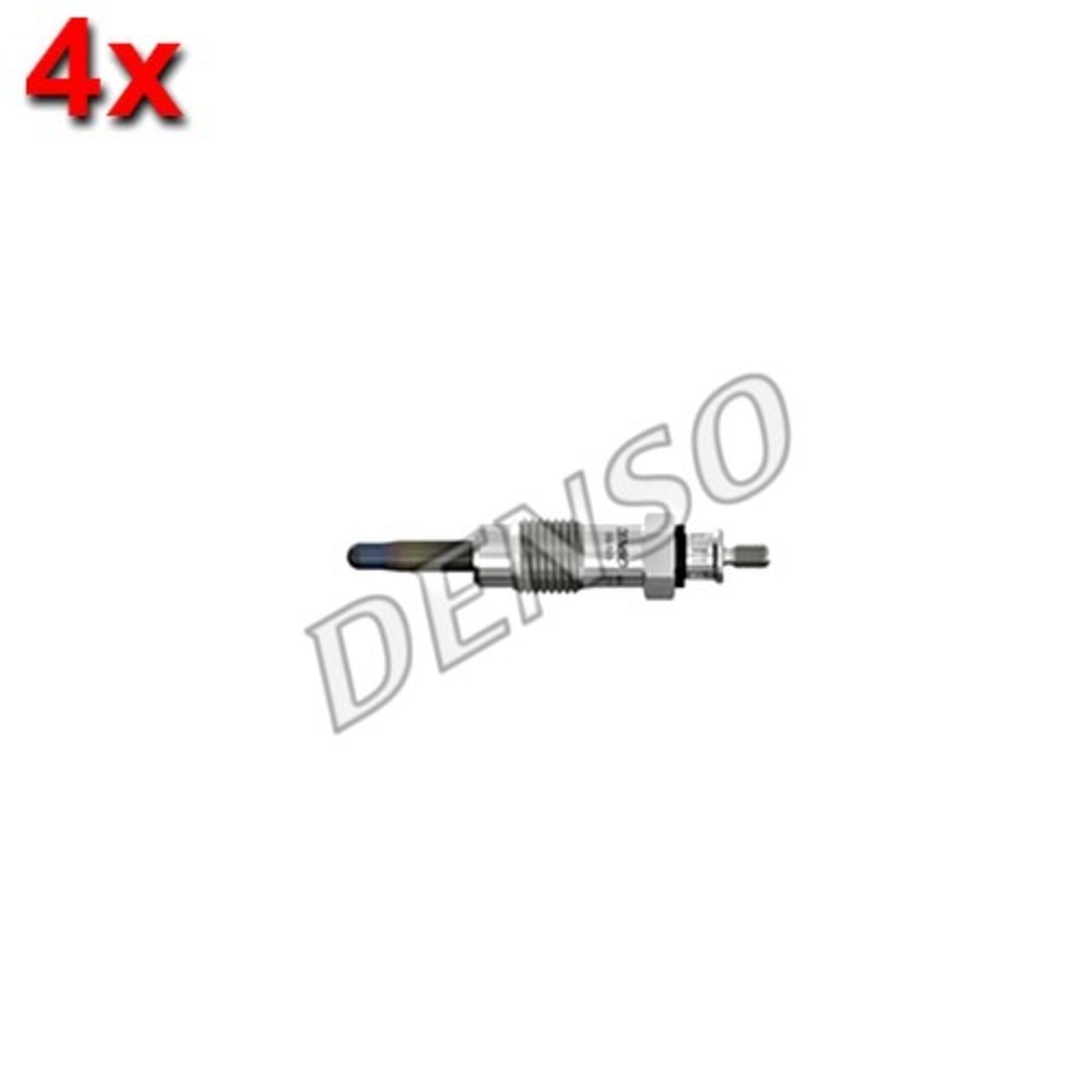 DENSO 4x Glow Plug For FORD Escort 81 III IV Fiesta II Orion I 84-90 59621S