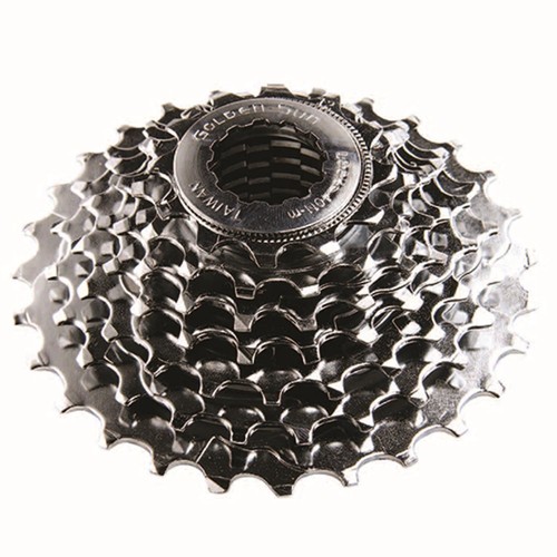 Cassette Sunrace M63 7 Vitesses 11-28 Dents Pour VTT Shimano/SRAM - Nickel