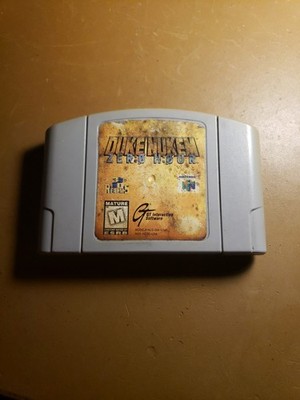 Duke Nukem Zero Hour (Nintendo 64 N64, 1999) Untested