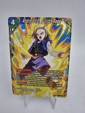 Android 18, Full of Rage | Dragon Ball Super DBS | P-172 PR Mythic Booster