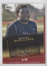 2015 Sage Hit Auto Red Quinten Rollins #A2 Auto tr4