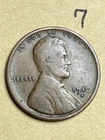 1910-S LINCOLN WHEAT CENT, low mintage date, "Fine" condition #7