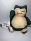 Vintage 1999 Burger King Pokemon Snorlax Small Collectible Plush Toy ~ Toy Only