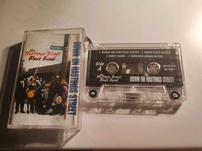 Rare Hastings Street Blues Band ''Down On Hastings Street'' Detroit Blues Cassette