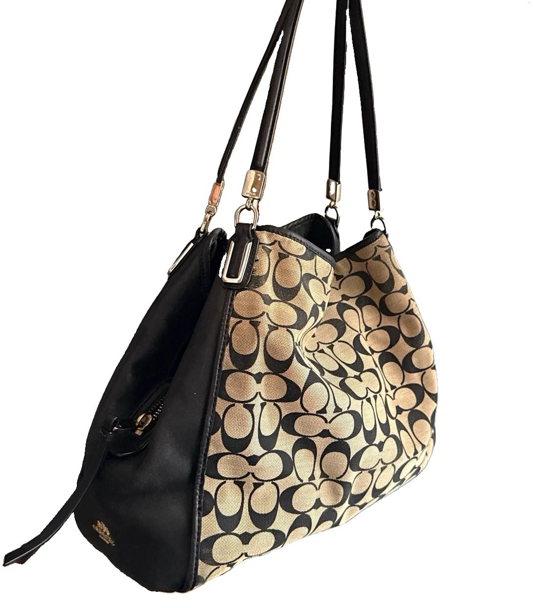 Coach Hobo Handbags & Bags Canvas Exterior for Women for sale | eBay
