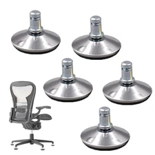 5 PCS Office Chair Wheels Sturdy Office Chair Casters Anti-Slip Bell Glides