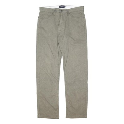 BLUE HARBOUR Herren Baumwollmischung Beige Regular Fit Gerades Bein Hose W32 L41