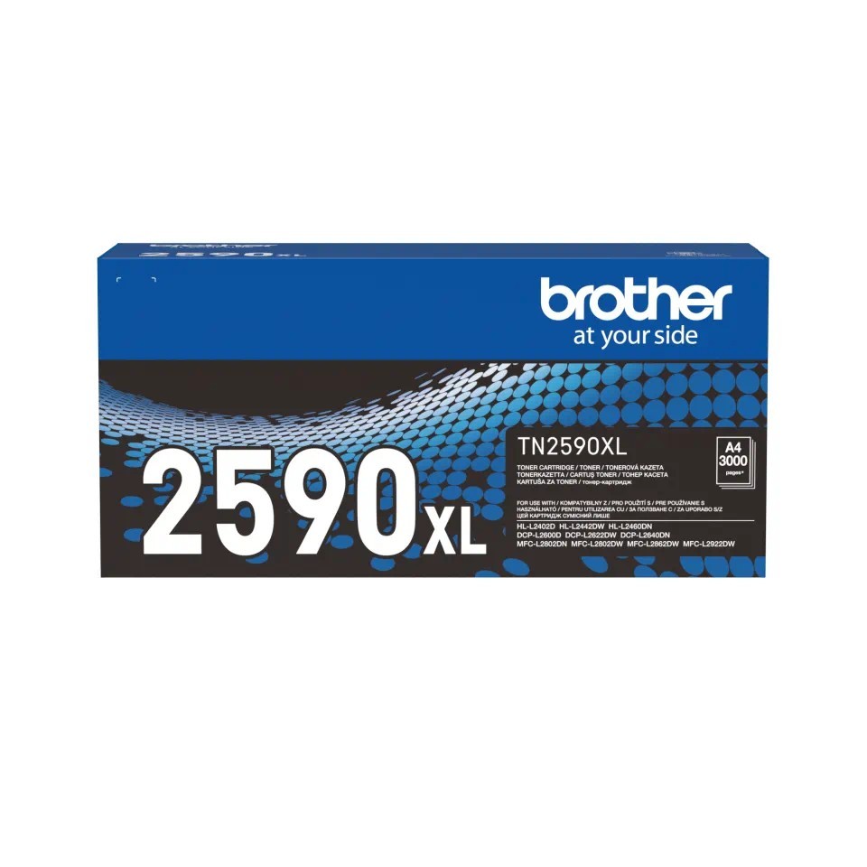 4977766830355 Тонер TN-2590XL BLK 3 шт для L24xx26xx28xx29x Brother 22390₽