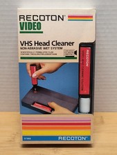 RECOTON V141 Wet Type Non-Abrasive VHS VCR Head Cleaner - no fluid