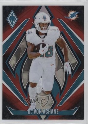 2024 Panini Phoenix Red Fade 67/299 De'Von Achane #47 16ze