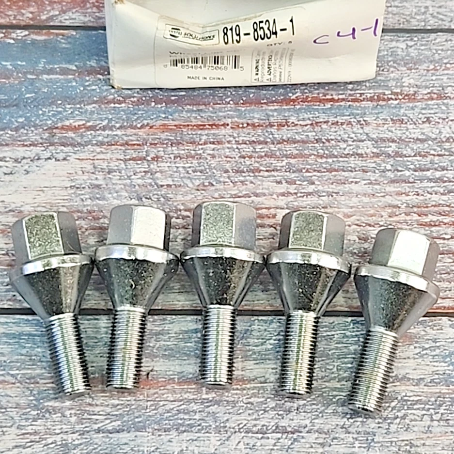 5x Napa 81985341 para Jeep Cherokee Compass Dodge Dart Chrysler 200 pernos de tuerca Nuevo de Lote Antiguo Foto 2 de 4