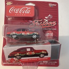 Coca-cola Festoon Collection Custom 1950 Buick Sedanette Diecast Car