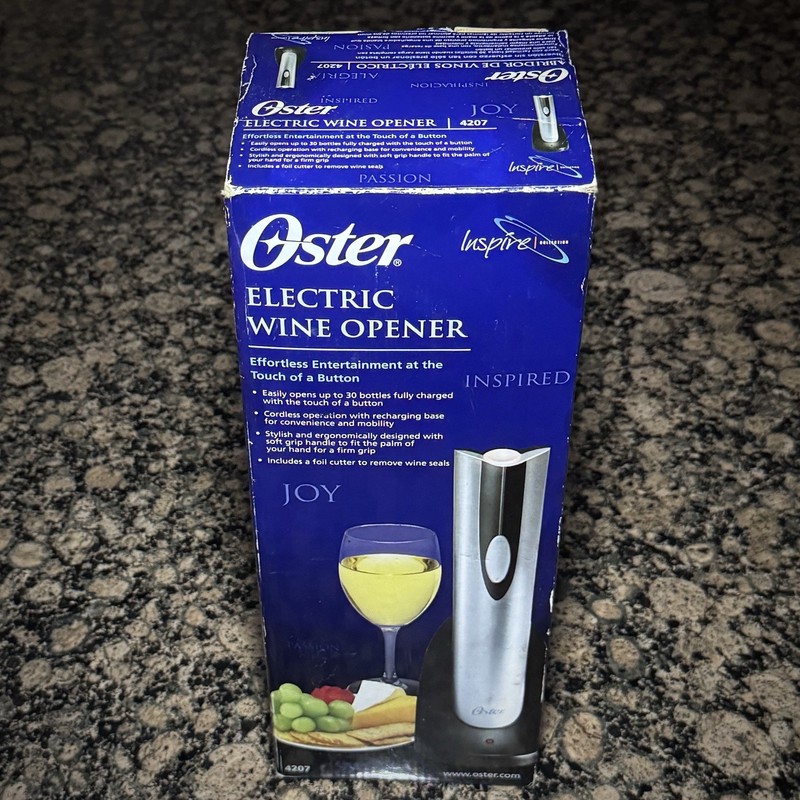 Oster Electric Bottle Opener - Highly rated Buy It For Life recommendation