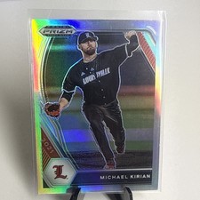2021 Panini Prizm Draft Picks Michael Kirian #PDP173 Silver Prizm NM