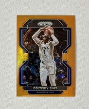2022 Panini Prizm /49 WNBA Orange #102 Odyssey Sims SP NUMBERED Lynx