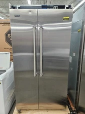 Viking VCSB5423SS12 42" Stainless Built In Side By Side Refrigerator NOB #156349