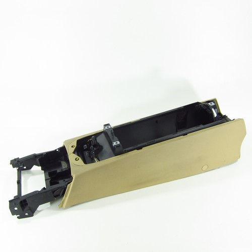 Verkleidung Mittelkonsole Mercedes W221 504A LEDER EXCLUSIV BRAUN S-Klasse