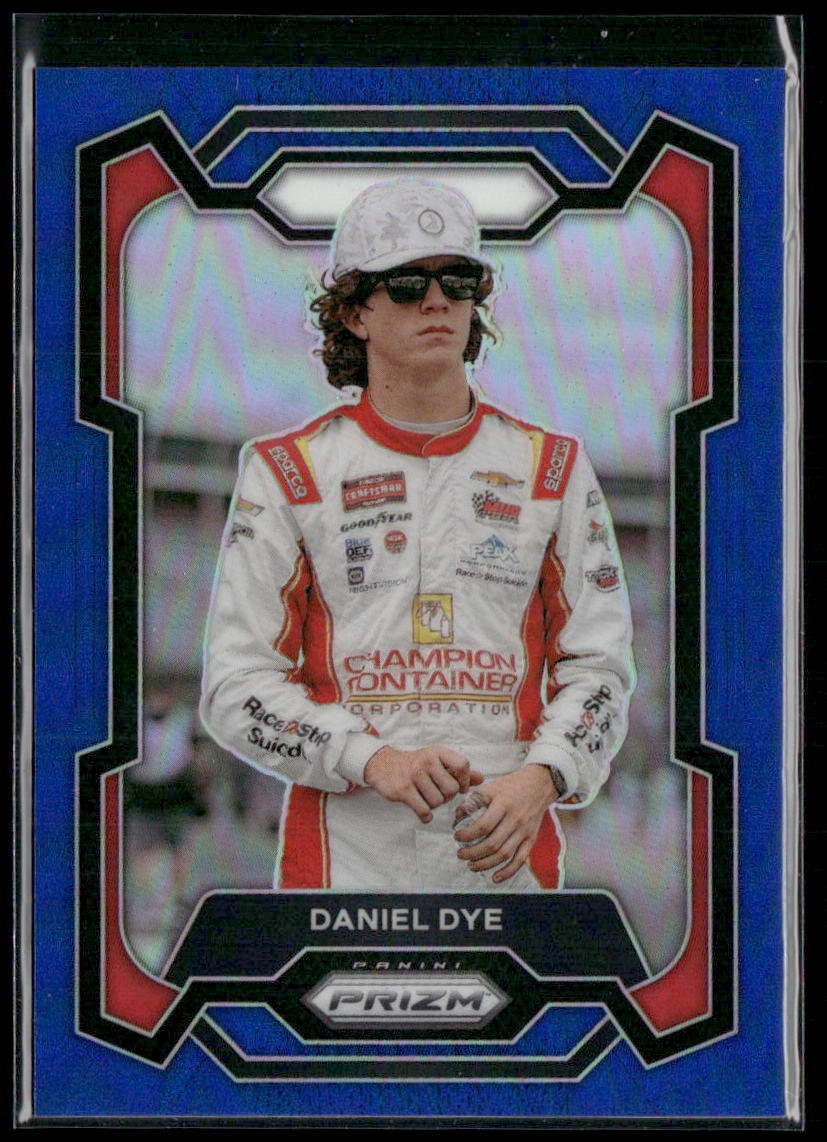 2024 Panini Prizm #41 Daniel Dye Blue #/199