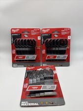 Milwaukee MULTI-MATERIAL Universal Fit Oscillating Blades 3X 15 BLADES - New