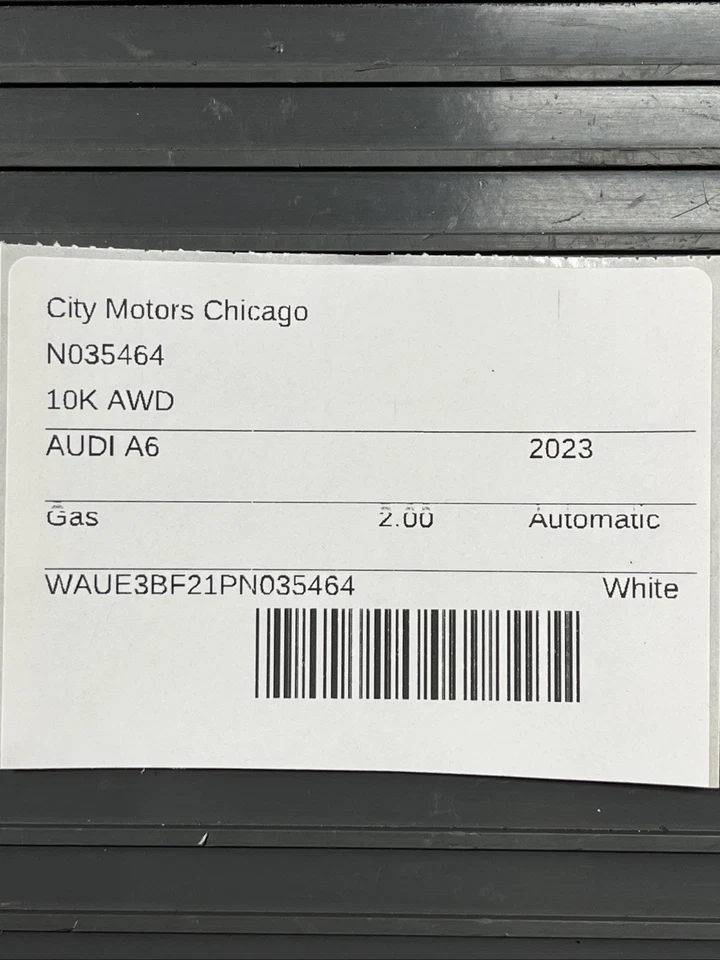 2019-2025 Audi A6 C8 2.0L AWD Rear Exhaust Muffler Pipe 10k Miles OEM - Image 2 of 4