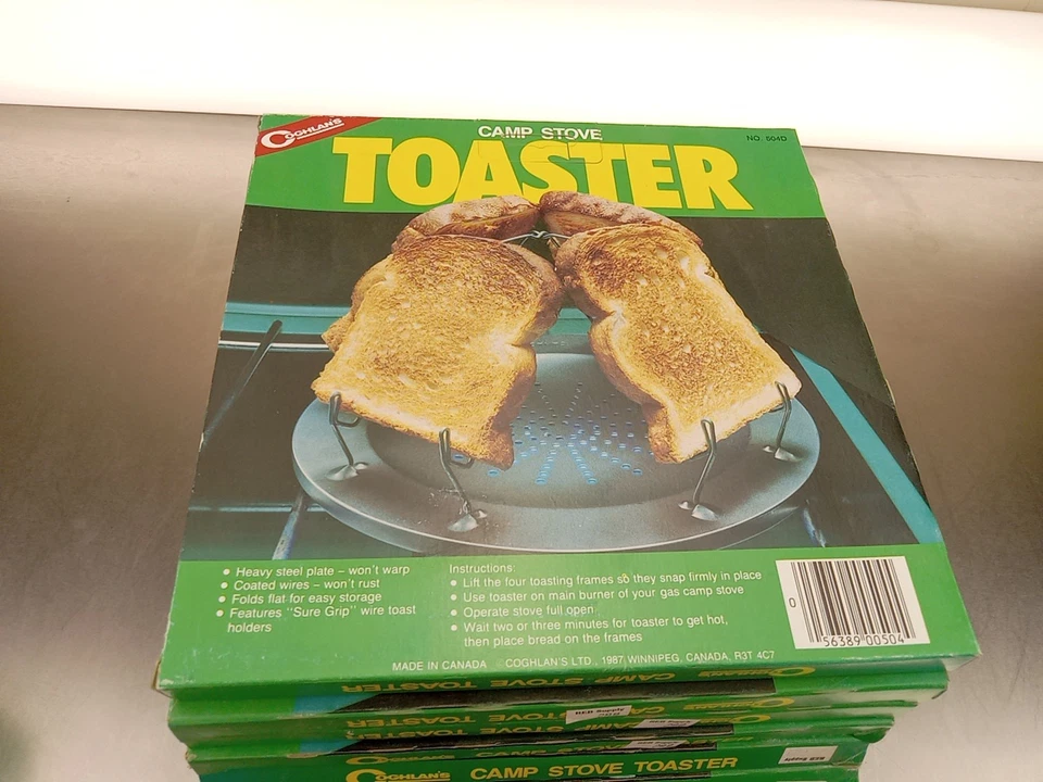 Coghlan's Camp Stove Toaster-4 Slices of Toast-9" Diameter - Image 2 of 3